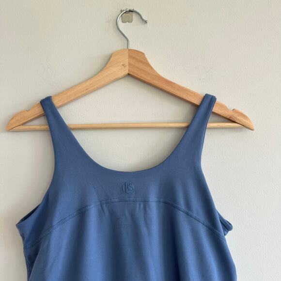 Elle Sport Sleeveless Women's Active Tank Dress Blue S - Picture 8 of 8